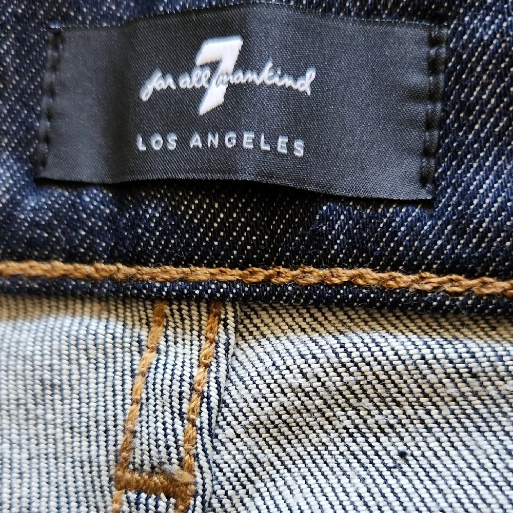 7 For All Mankind Jeans Mens Straight Blue Sz 30